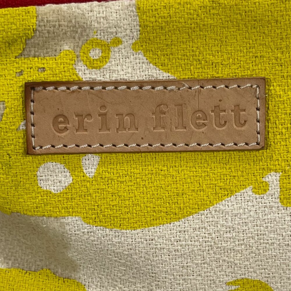 Erin Flett yellow butterfilies make up bag - Picture 6 of 8